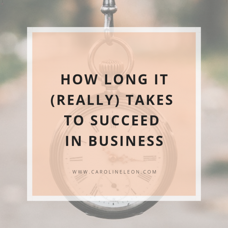 How Long it Really Takes to Succeed in Business