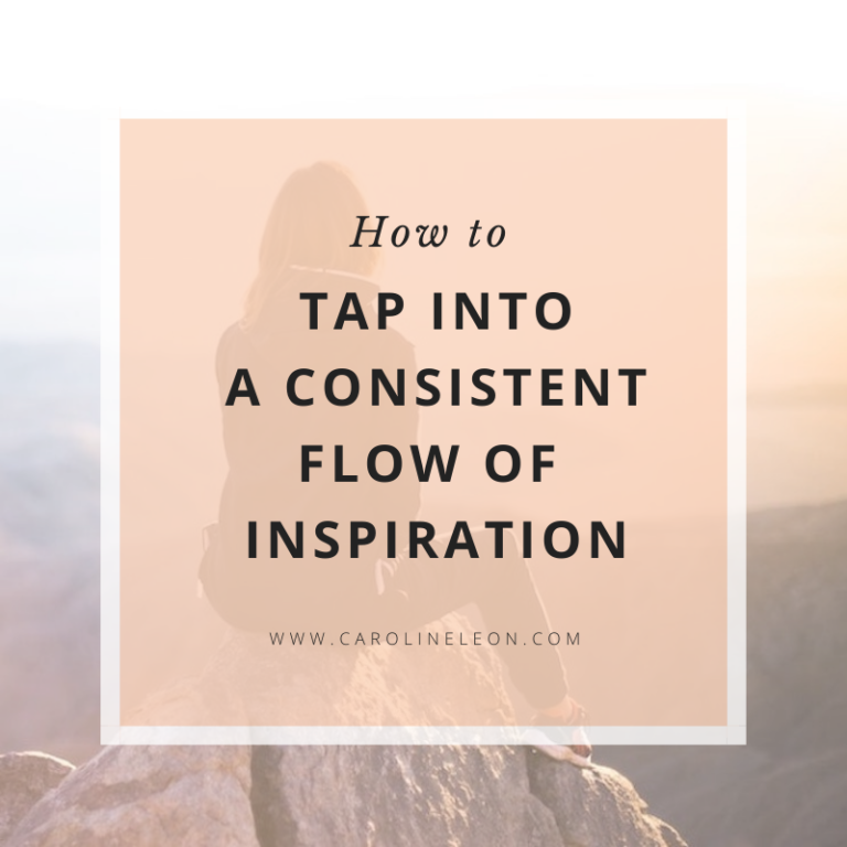 How To Tap Into A Consistent Flow Of Inspiration