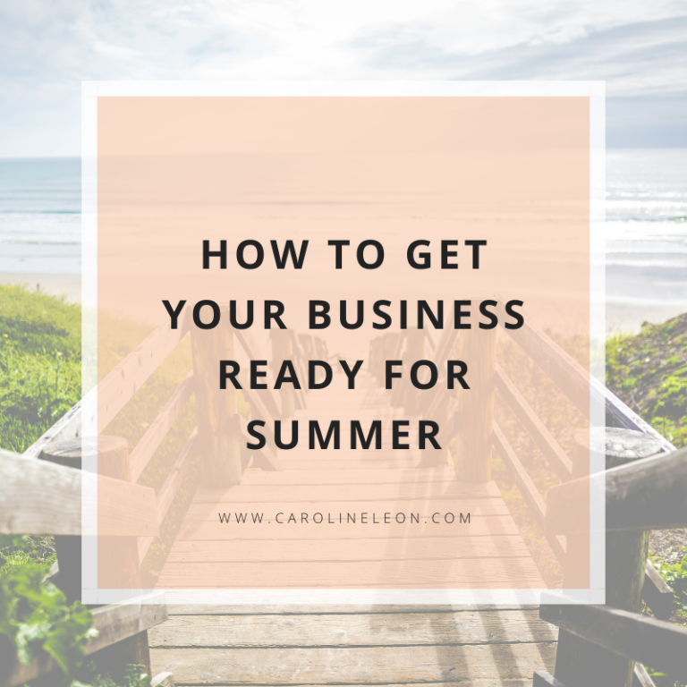 How to Get Your Business Ready for Summer