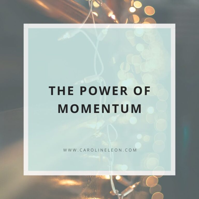 The power of momentum